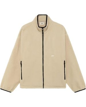 Autry Fleece Jack Met Rits - Naturel