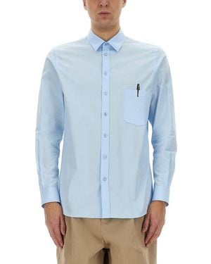 Moschino Office Inspiration" Shirt - Blue