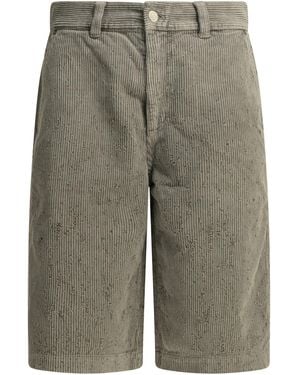 mfpen "Edition Cord" Five Pocket Shorts - Gray