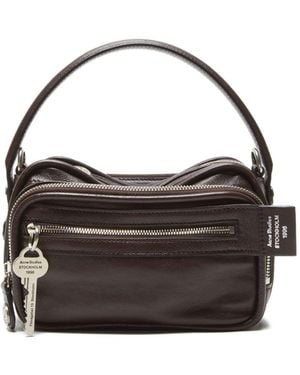 Acne Studios Camero Kit Umhängetasche aus Leder - Schwarz