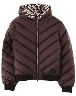 Fendi Reversible Padded Jacket - Brown