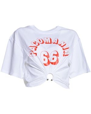 Rabanne T-shirts En Polo's - Wit