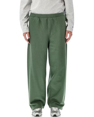 Champion Wide-Leg Fleece Jogger Trousers - Green