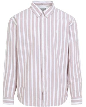 Carhartt L/S Deven Shirt - White