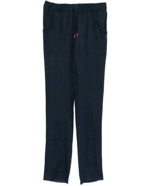 Kiton Drawstring Waist Pants - Blue