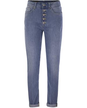 Dondup Koons Loose Lyocell Jeans - Blue