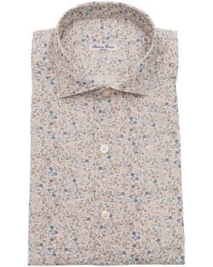 SARTORIA DEL CAMPO-SONRISA Shirt Cotton - Grey