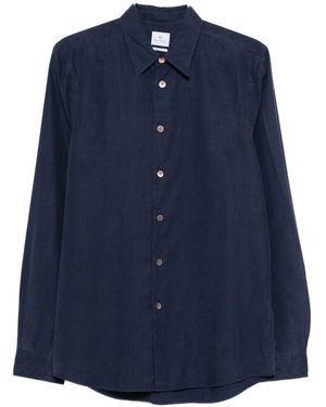 Paul Smith Geknöpftes Hemd - Blau