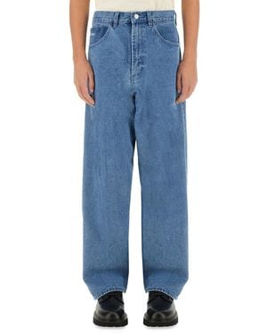 Obey Baggy Fit Jeans - Blue
