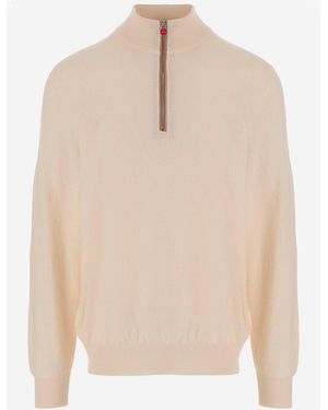 Kiton Cashmere Jumper - Natural