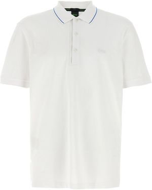 BOSS 'Paule 4' Polo -Shirt - Weiß