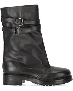 Strategia Biker Boot - Black