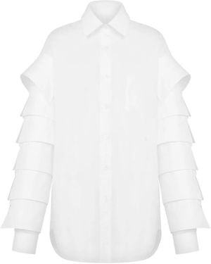 Moschino Flared Shirt - Weiß