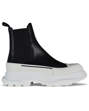 McQueen Tread Slick Boots - Black