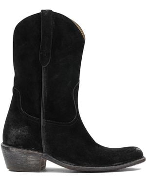 Moma "Dallas" Cowboystiefel - Schwarz