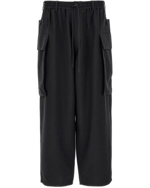 Y-3 Sport Uniform Cargo' Pants - Schwarz