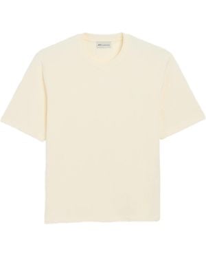 Ami Paris Small Embossed T-Shirt - White