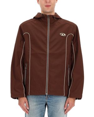 DIESEL "J-Hives" Jacket - Brown