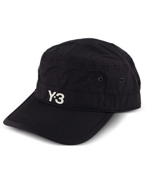 Y-3 Honkbalpet Met Logoprint - Zwart