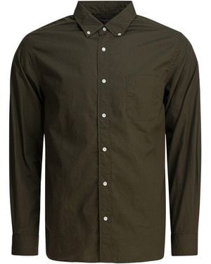 Beams Plus Bd Color Board Shirts - Green
