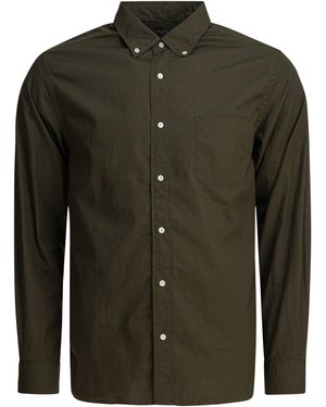 Beams Plus "Bd Color Board"-Shirt - Grün