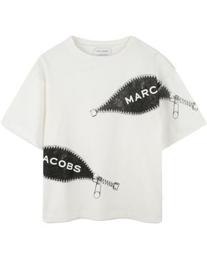 Marc Jacobs Logo Print T-Shirt - White