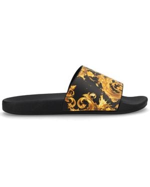 Versace Jeans Couture Polyurethane Flats - Multicolour