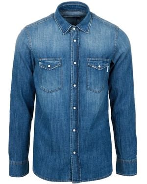 Grifoni Shirts - Blue
