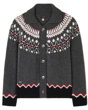 Alanui Chaqueta de invierno Sweet negro gris/multicolor