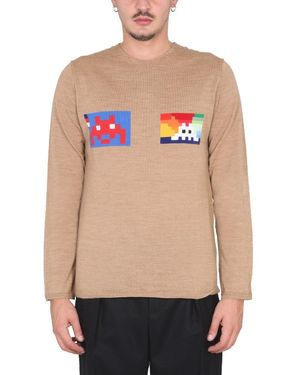 Comme des Garçons Wool Jersey - Pink