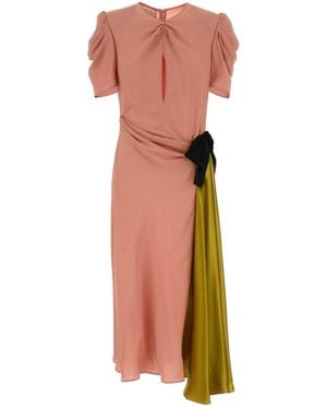 Valentino Garavani Crepe Dress - Pink