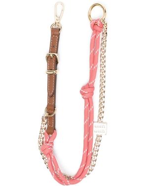 Miu Miu Trick Soft Calf+Nastro - Weiß