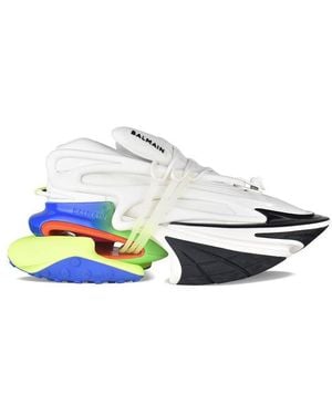 Balmain Einhorn -Turnschuhe - Blau