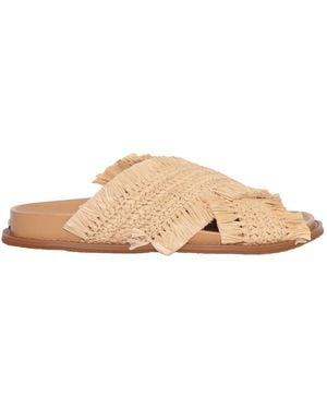 Michael Kors Peyton Flat Sandal - Natural