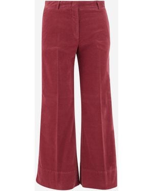 Ql2 Pantalon de mélodie de coton Stretch - Rouge