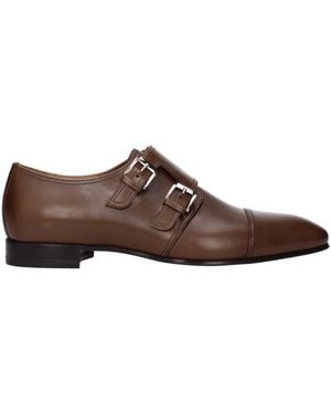 Louboutin Derby Mortimer With Skin - Brown