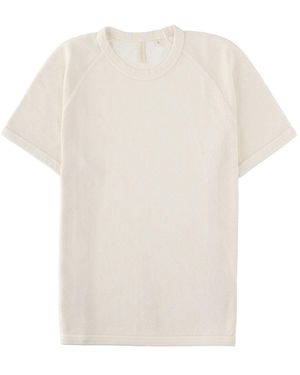 sunflower T-Shirt Traforata - White