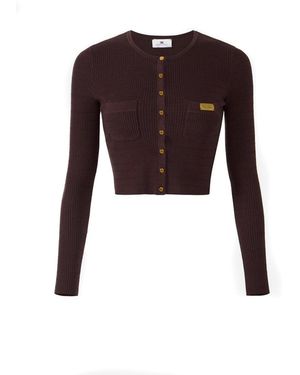 Elisabetta Franchi Brown - Rot