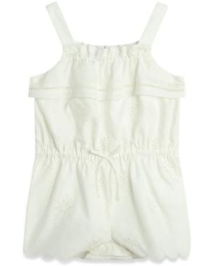 Chloé Jumpsuit Short - White