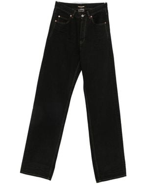 Saint Laurent Baggy Denim Jeans - Black
