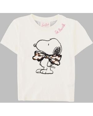 MC2 Saint Barth T-Shirt Con Stampa - White