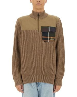 Barbour x Baracuta "miller" Jersey - Brown