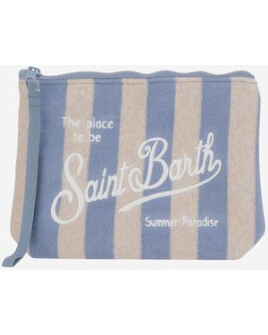Mc2 Saint Barth Stoffkupplung mit Logo - Blau