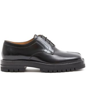 Maison Margiela Flache Schuhe schwarz - Braun