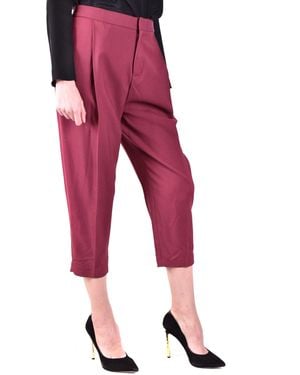 Elisabetta Franchi Trousers - Red