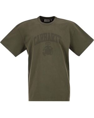 Carhartt T-Shirt With Front Print - Green