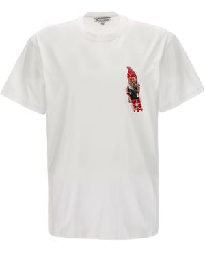 JW Anderson J.W.VERSON 'GNOME' T -Shirt - Weiß