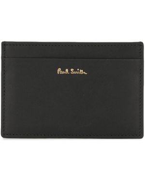 Paul Smith Signature Stripe Cardholder - Black