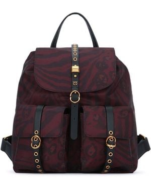 Pinko Backpack Classic Nylon - Purple