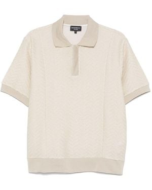 Emporio Armani Cotton Polo - Bianco